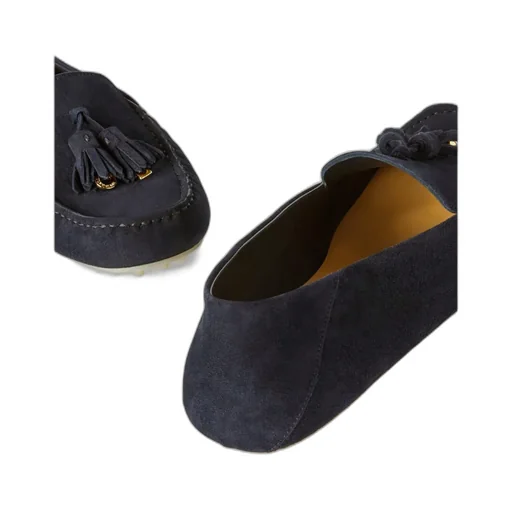 Loro Piana Tassel Detailed Slip-On Loafers