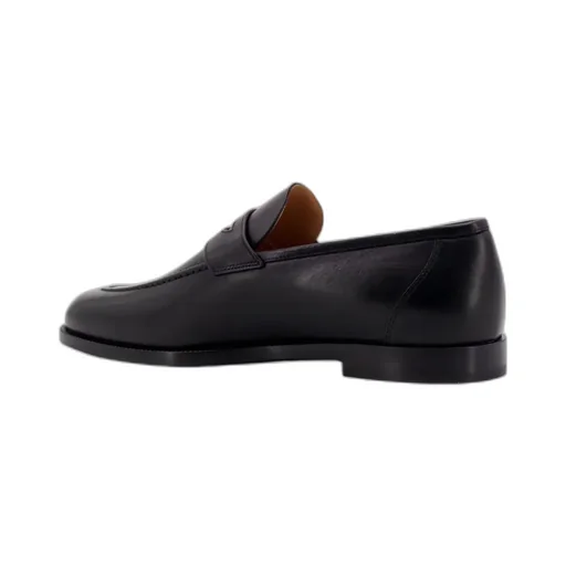 Loro Piana Round Toe Loafers