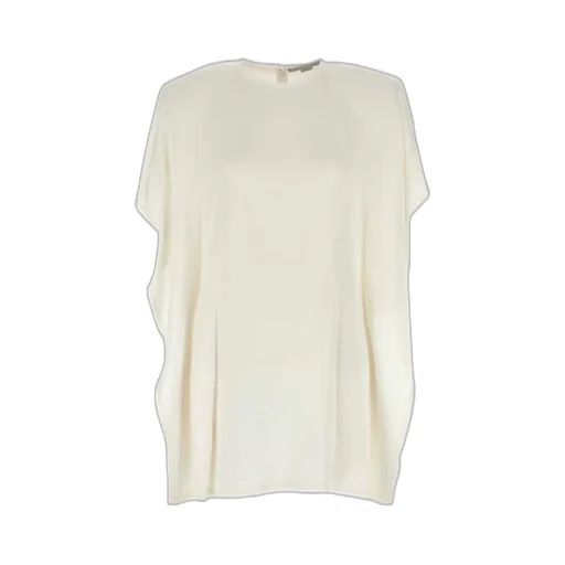 Stella Mccartney Draped Mini Jersey Dress
