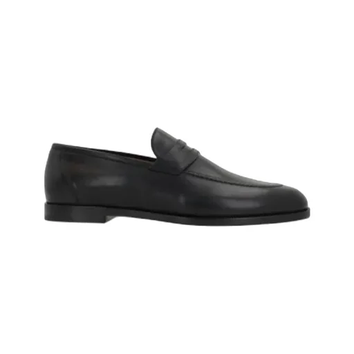 Loro Piana Round Toe Loafers