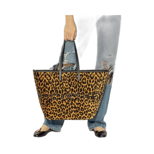 Stella Mccartney Animal Printed Shopper Bag