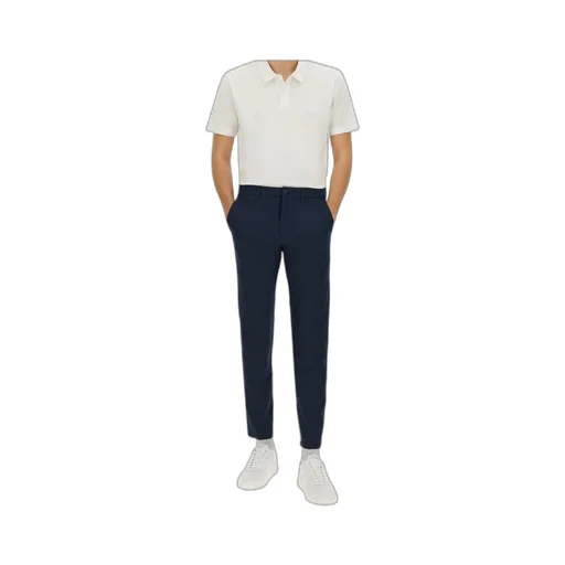 Boss Hugo Boss Mid-Rise Straight-Leg Trousers