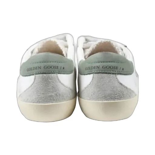 Golden Goose Kids Old School Touch Strap Sneakers
