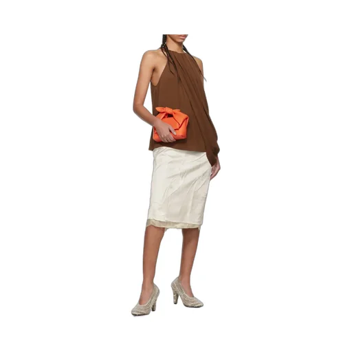 Jw Anderson Small Bow Twister Top Handle Bag