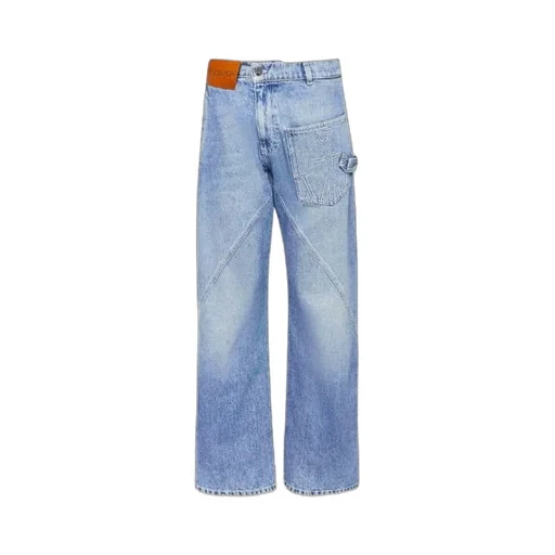 Jw Anderson Twisted Workwear Denim Jeans