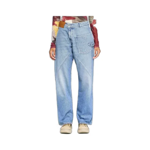 Jw Anderson Twisted Workwear Denim Jeans