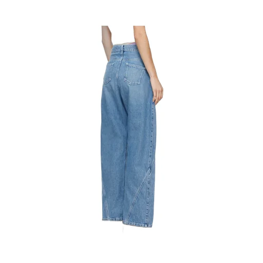 Jw Anderson Twisted Workwear Denim Jeans
