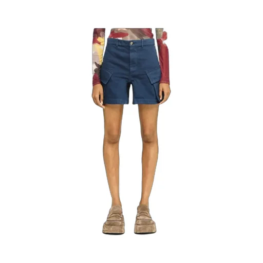 Jw Anderson High-Waisted Cargo Twill Shorts