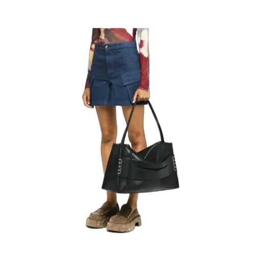 Jw Anderson High-Waisted Cargo Twill Shorts