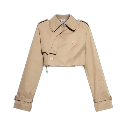 Cropped Trench Jacket