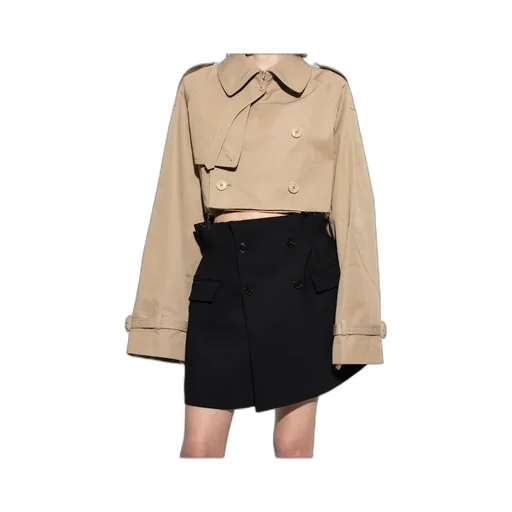 Cropped Trench Jacket