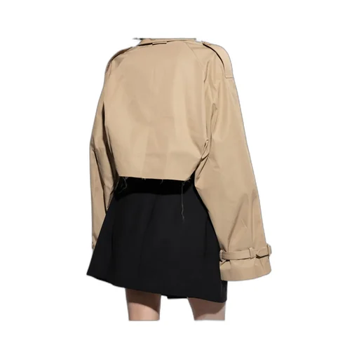 Cropped Trench Jacket