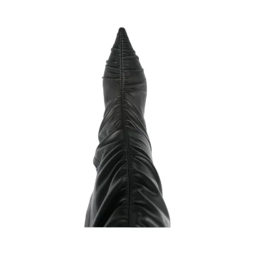 Stella Mccartney Elsa Ruched Thigh-High Boots