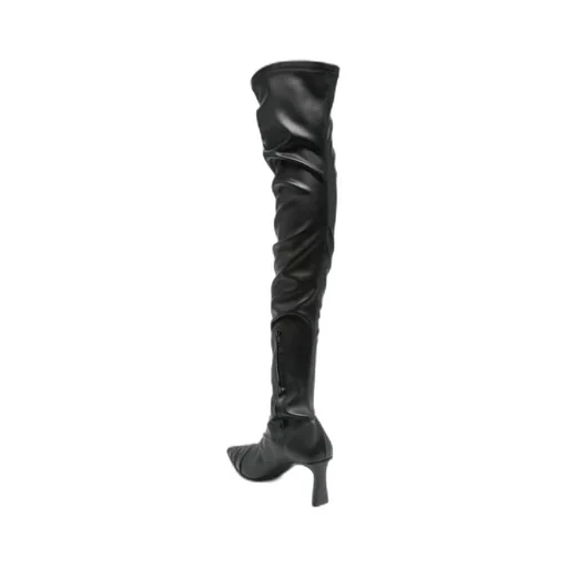 Stella Mccartney Elsa Ruched Thigh-High Boots