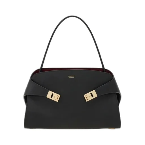 Ferragamo Hug Zipped Small Shoulder Bag