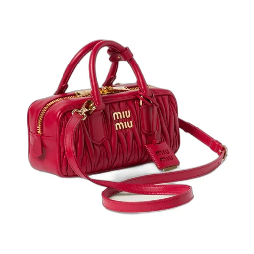 Miu Miu Matelassé Leather Handbag