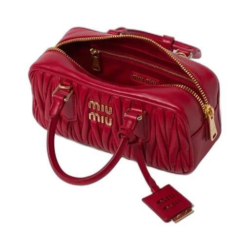 Miu Miu Matelassé Leather Handbag