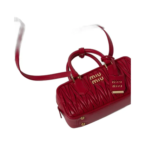 Miu Miu Matelassé Leather Handbag