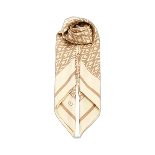 Valentino Logo Printed Scarf