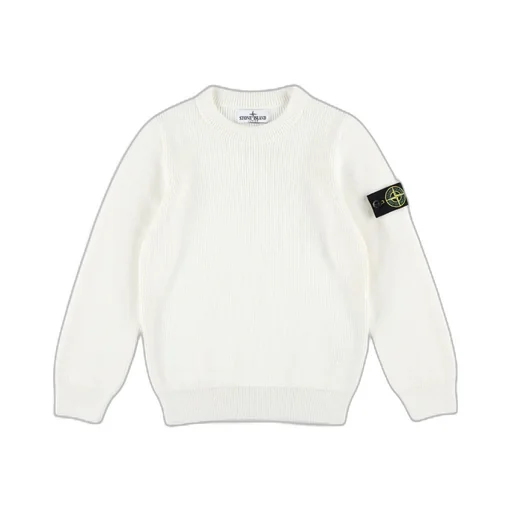 Stone Island Junior Compass-Badge Crewneck Jumper