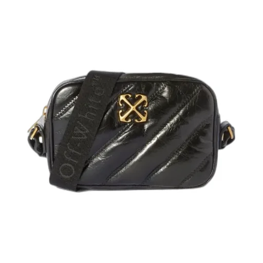 Off-White Quilted Camera Bag