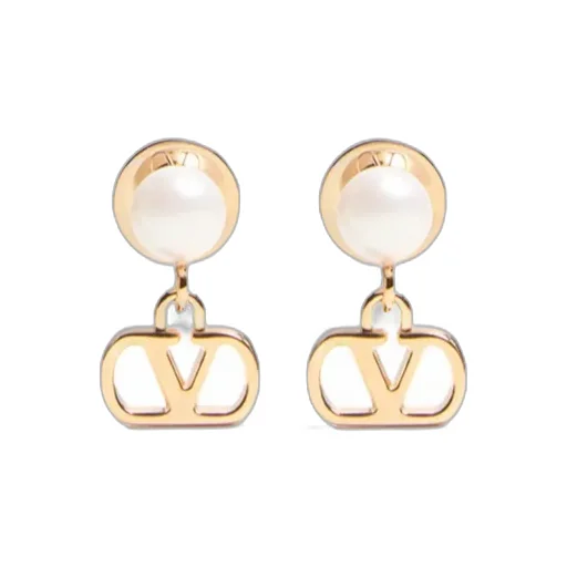 Valentino Vlogo Signature Embellished Earrings