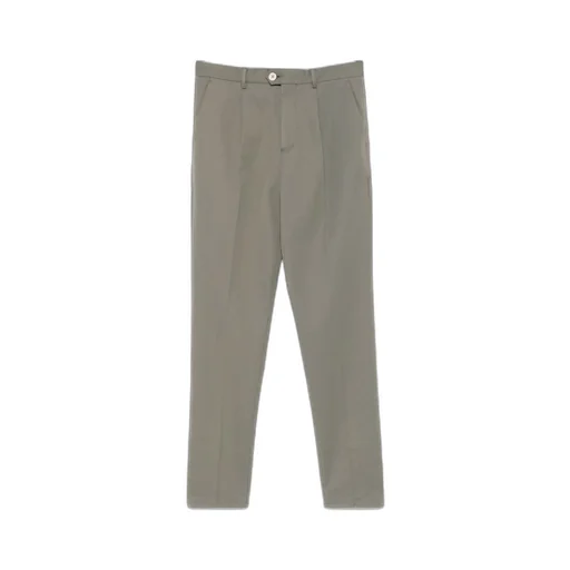 Pleated Tapered Trousers