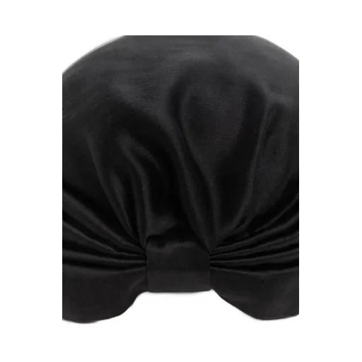 Valentino Logo Plaque Draped Turban