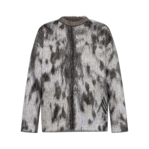 The Attico Crewneck Mohair Finish Sweater