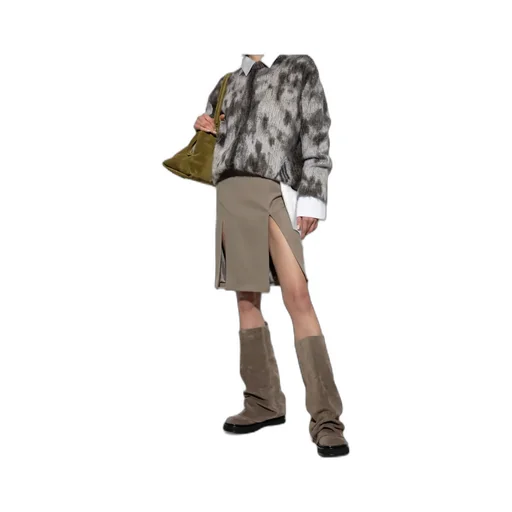 The Attico Crewneck Mohair Finish Sweater