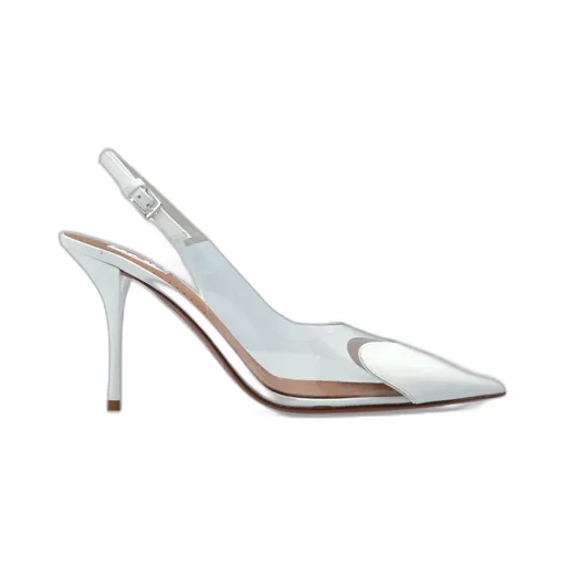 AlaÏA Le Coeur Pointed Toe Slingback Pumps