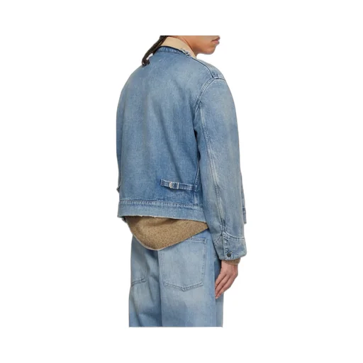 Denim Bomber Jacket