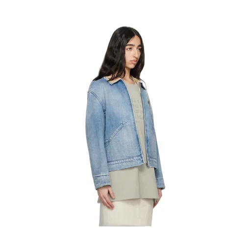 Denim Bomber Jacket