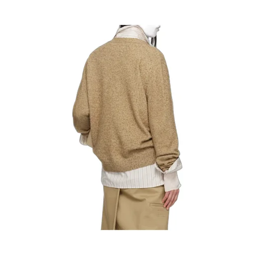 Maison Margiela Long-Sleeved V-Neck Cardigan