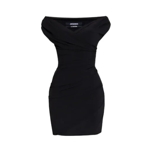 Jacquemus The Rita Ruched Mini Dress