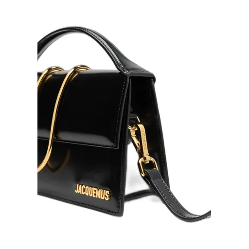 Jacquemus The Large Bambino Logo Plaque Tote Bag