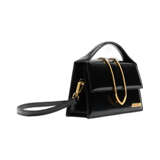 Jacquemus The Large Bambino Logo Plaque Tote Bag