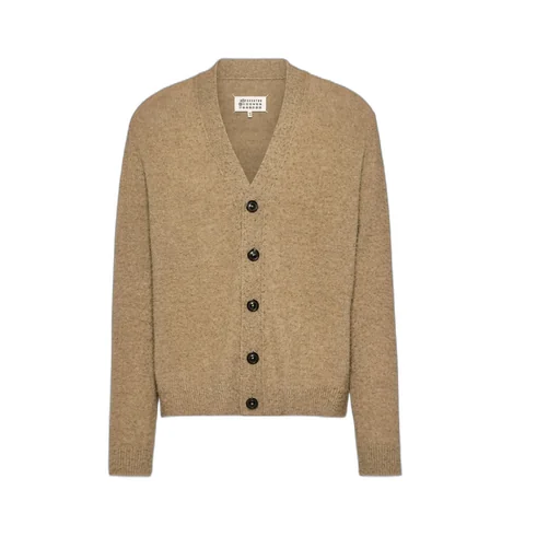 Maison Margiela Long-Sleeved V-Neck Cardigan