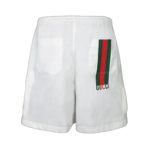 Gucci Web Detailed Cargo Shorts
