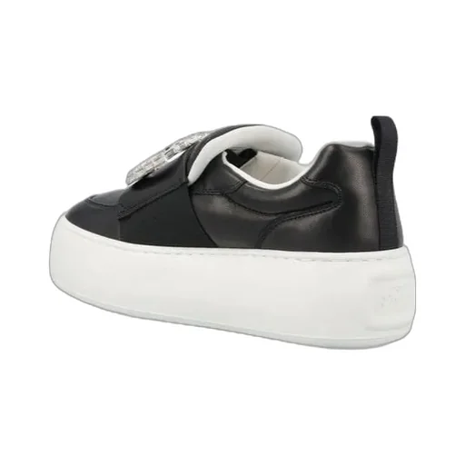 Roger Vivier Viv' Up Embellished Buckle Sneakers