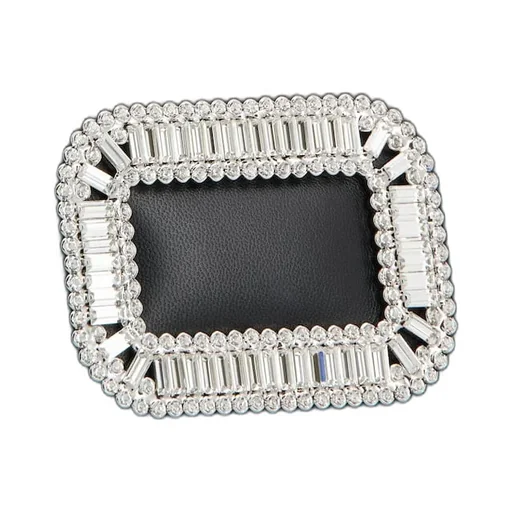 Roger Vivier Embellished Foldover Top Tote Bag