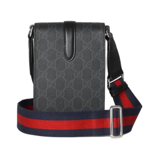 Gucci Monogrammed Buckle Detailed Clutch Bag