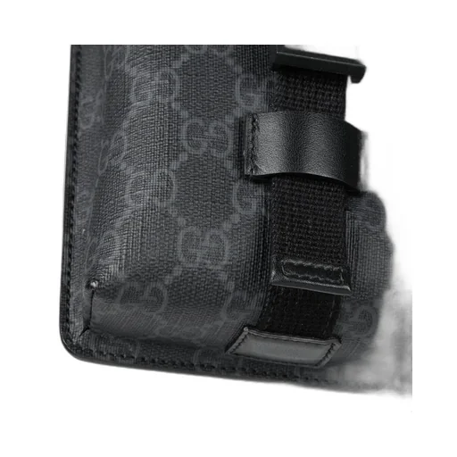 Gucci Monogrammed Buckle Detailed Clutch Bag