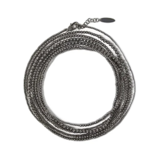 Beaded Sterling Silver Bracelet