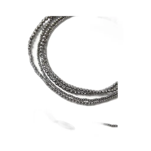 Beaded Sterling Silver Bracelet
