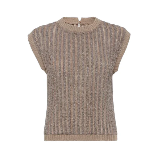 Brunello Cucinelli Sleeveless Knitted Vest
