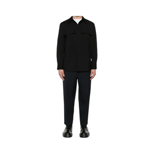 Jil Sander Curved Hem Shirt