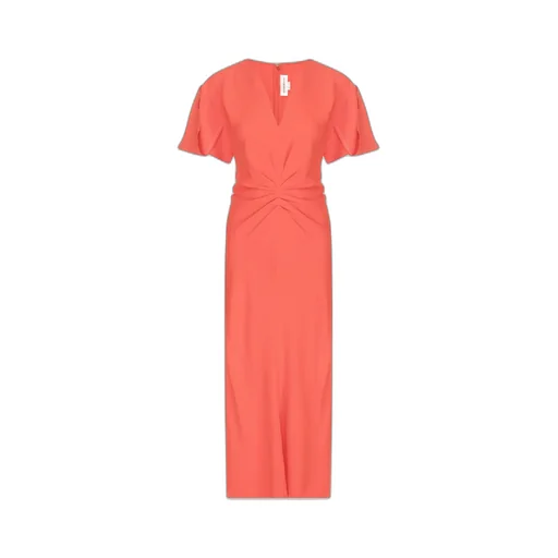 Pendant Crepe Dress