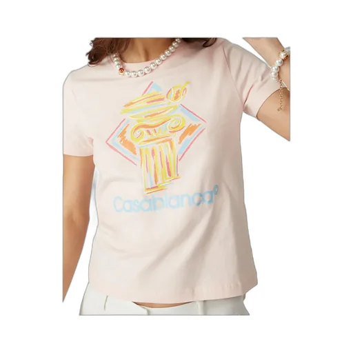 Casablanca Diamond Column T-Shirt
