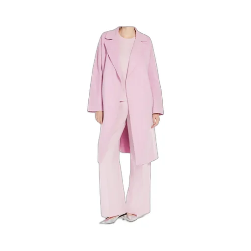 Wool Canvas Palazzo Trousers